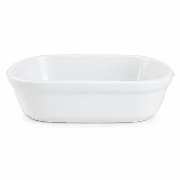 Travessa Pequena 400ml em Porcelana Branca