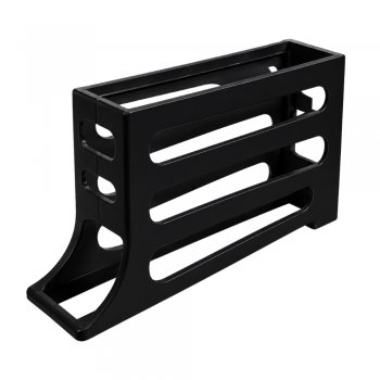 Porta Ovos Rolante para 20 Ovos Organizador Dispenser Preto
