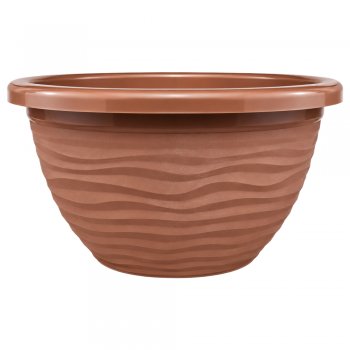 Vaso Redondo Ondulado 7,7 Litros Cerâmico