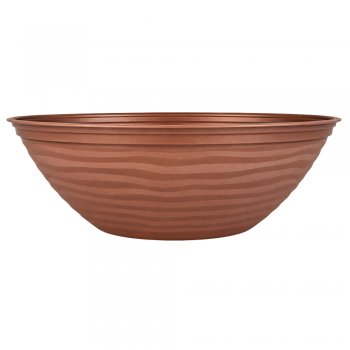 Vaso Redondo Bacia Ondulado 12 Litros Cerâmico