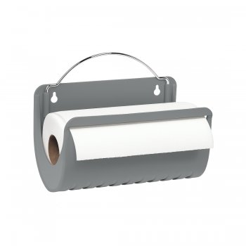 Suporte para Papel Toalha Cromo Colors - Chumbo