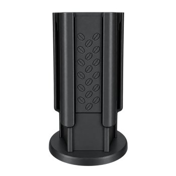 Porta Cápsulas Nespresso 20 Cápsulas Giratório - Preto
