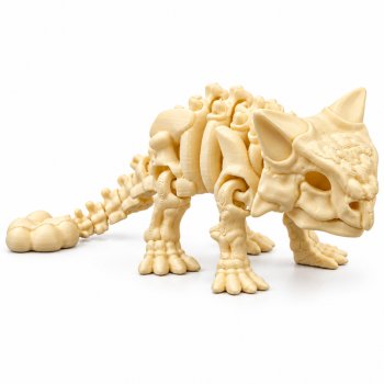 Miniatura Dinossauro Esqueleto Skeleton Ankylosaurus