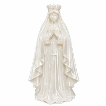 Imagem Nossa Senhora De Fatima Branca Perolada