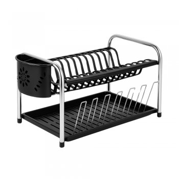 Secador Master Tubo com Porta Copos e Talheres - Preto