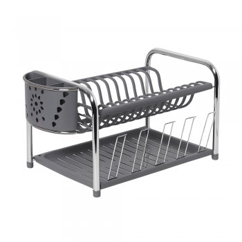 Secador Master Tubo com Porta Copos e Talheres - Chumbo