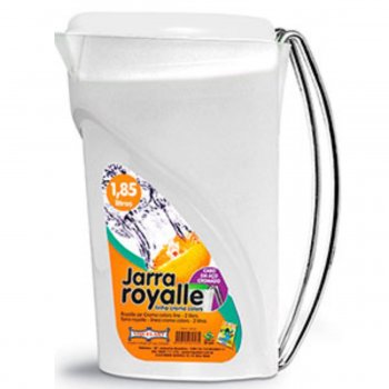 Jarra Royalle 1,85L - Plástico Branco