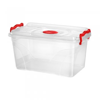 Box Mantimento Retangular 4 Litros com Trava