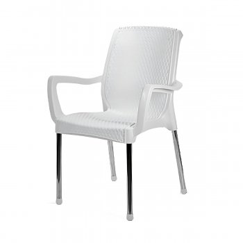 Poltrona Rattan Branca