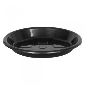Prato para Vaso Redondo N°3 30cm - Preto
