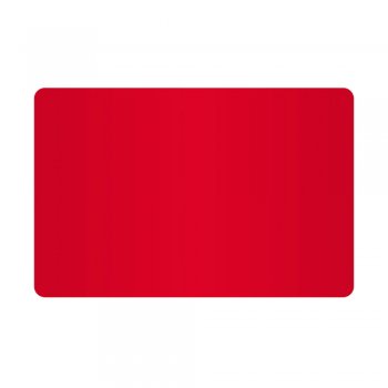 Lugar Americano Liso Vermelho