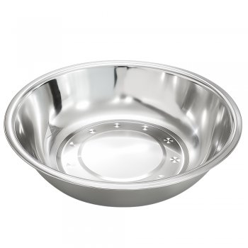 Bacia Bowl em Aço Inox 38 cm 7,2 Litros