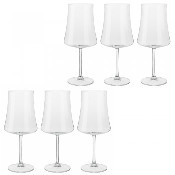 Jogo 6 Taças para Água 560ml Xtra Cristal Ecológico Bohemia