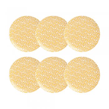 Jogo 6 Pratos de Sobremesa 21 cm Coup Alegoria