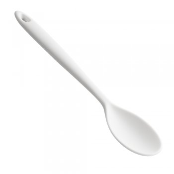 Colher Profissional em Silicone 45cm Branco