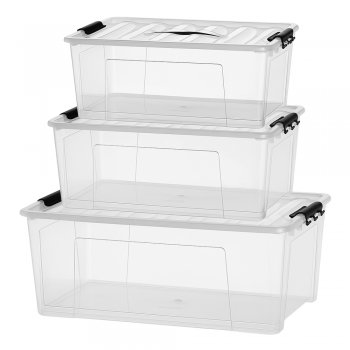 Conjunto Container com 03 Peças (7,3L / 12,4L / 20L)