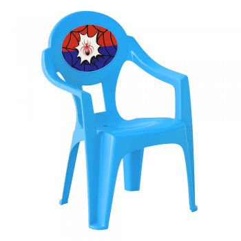 Poltrona Infantil de Personagens Label - Aranha Azul