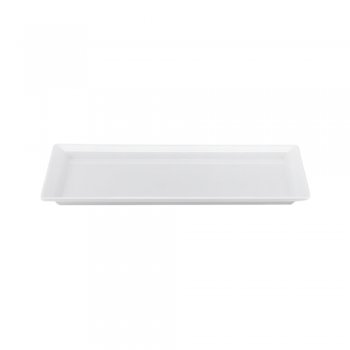 Travessa Retangular Rasa P em Melamina