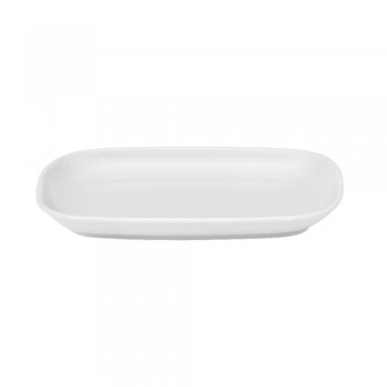 Travessa Pequena Retangular Rasa em Melamina