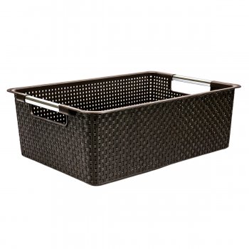 Cesto N°05 Organizador Rattan - Marrom